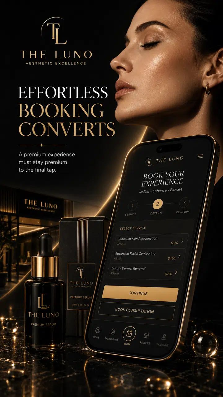 Hotels & Hospitality — The luno luxury booking experience