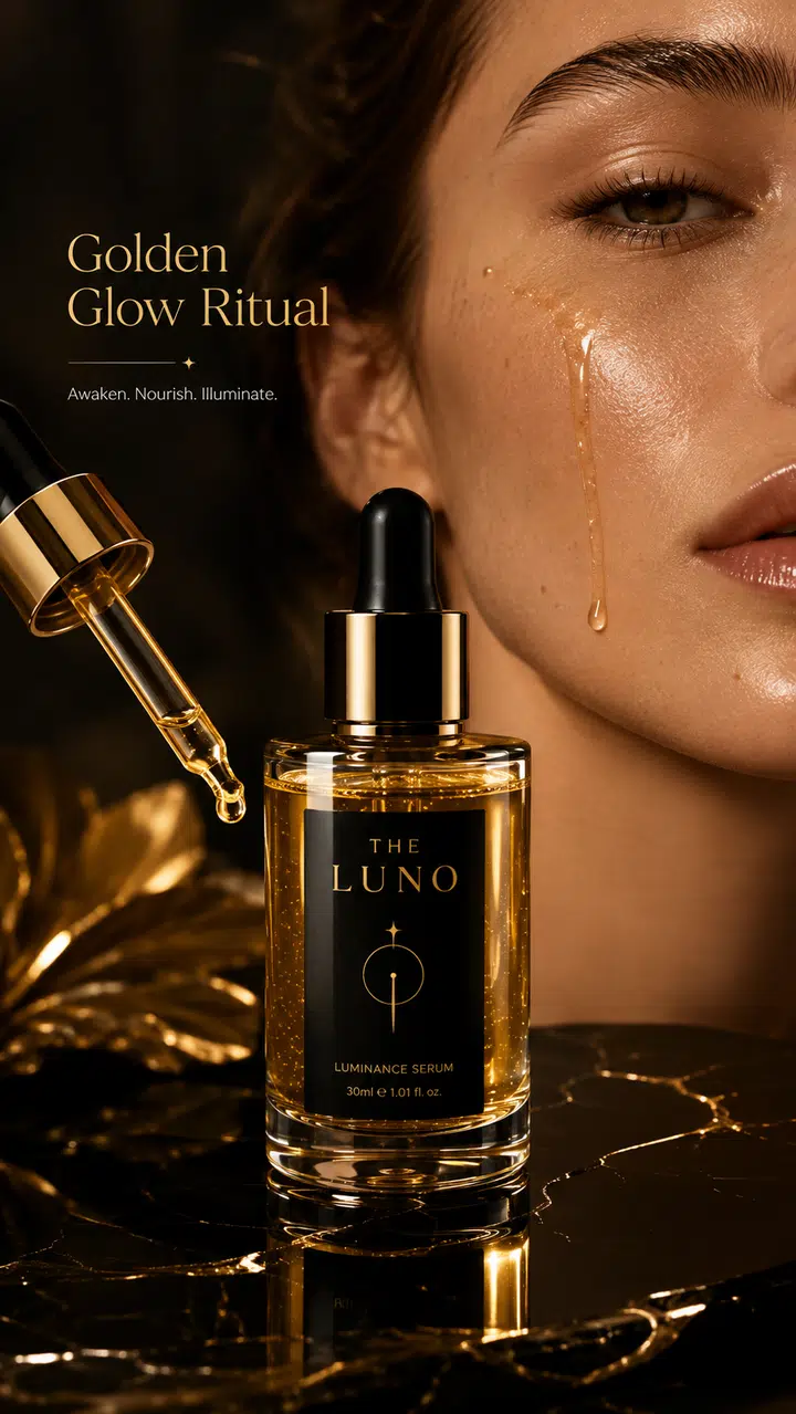 Golden glow serum ritual