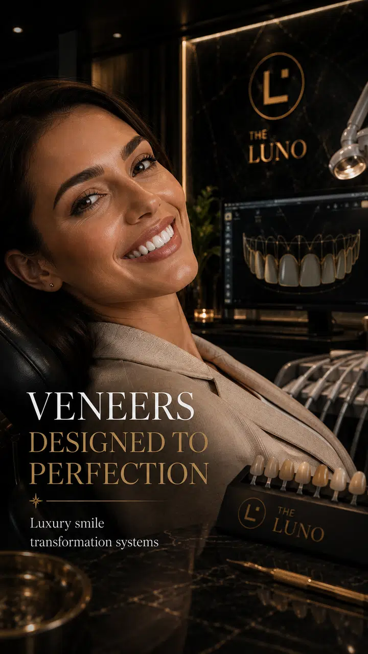 Luxury veneers designed to perfection